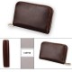 Genuine Leather Card Holder Portable Zipper Short Purse Wallets Coin Bags