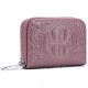 Genuine Leather Crocodile Pattern 12 Card Slot Wallet For Men And Women