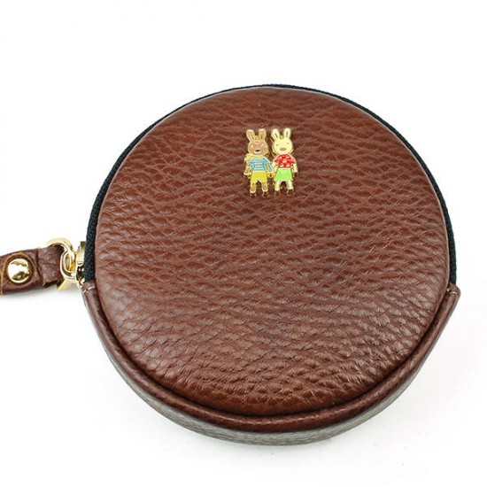 Genuine Leather Purse Fresh Personality Coin Bag Key Bag For Women