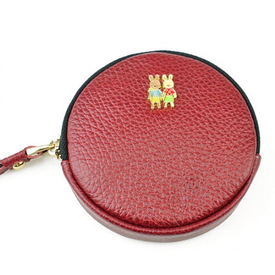 Genuine Leather Purse Fresh Personality Coin Bag Key Bag For Women
