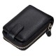 Women Genuine Leather Card Holder Men Portable Short Wallets Purse Zipper Case