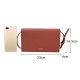 Brenice Women Cowhide Wallet Card Holder Shopping Crossbody Bag