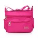 Large Multilayer Zipper Pockets Light Shoulder Bags Nylon Waterproof Crossbody Messenger Bags