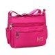 Large Multilayer Zipper Pockets Light Shoulder Bags Nylon Waterproof Crossbody Messenger Bags