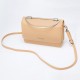 Pierreloues Women Metal Ring Solid Handbag Casual Falp Crossbody Bag