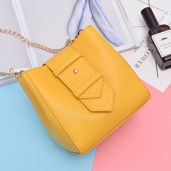 Small Shoulder Bag Crossbody Purse Fashion Chain Bucket bag for Women