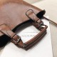 2 PCS Large Capacity Vintage Handbag Solid PU Leather Crossbody Bag Bucket Bag