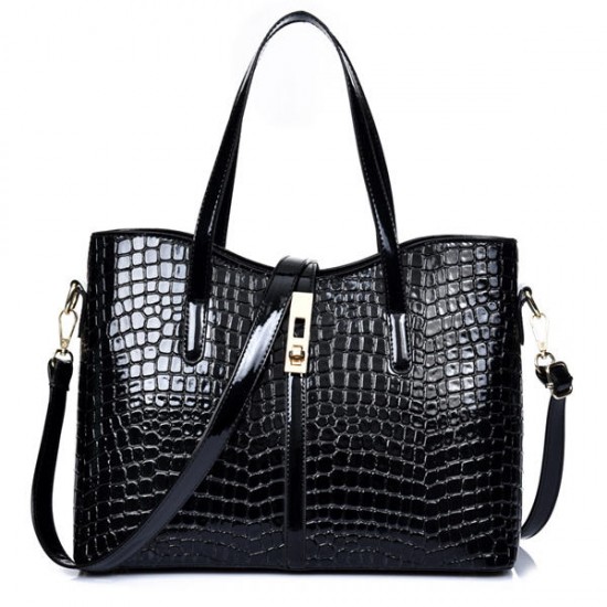 3 Pcs Women Stone Pattern Handbags Elgant Shoulder Bags Cluthes Bags Crossbody Bags
