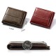 12 Card Slots Men Women Genuine Leather Cowhide Card Holder Wallet