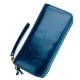 24 Card Slots Quality Genuine Leather Oil Leather Double Layer Card Slots Wallet For Men Women