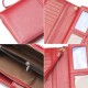 Baellerry Women Faux Leather Large Capacity Fashion Purse Wallet Pure Color Clutch Bag Card Holder
