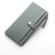 Baellerry Women Multi Slot Elegant Long Wallet Card Holder Purse Phone Bag Fits 5.5 inch Cellphone