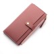 Baellerry Women Multi Slot Elegant Long Wallet Card Holder Purse Phone Bag Fits 5.5 inch Cellphone