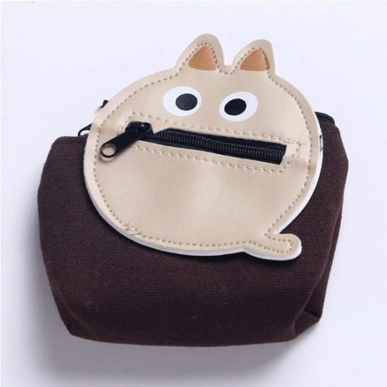 Cartoon Creative Coins Bag Lovely Cute Style Change Bags Purse Card Bag