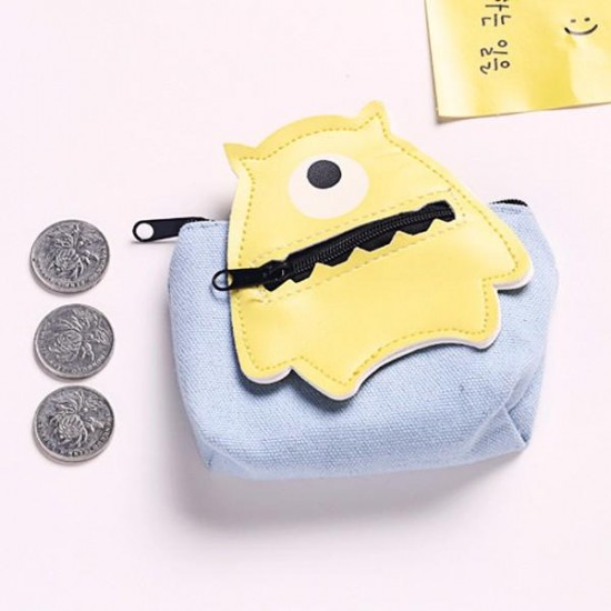 Cartoon Creative Coins Bag Lovely Cute Style Change Bags Purse Card Bag