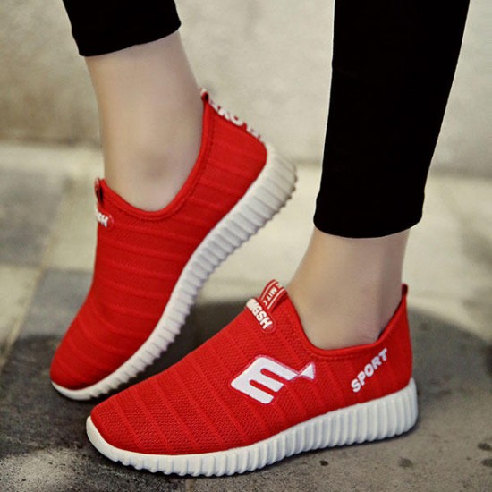 Breathable Mesh Casual Sport Slip On Outdoor Shoes