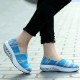 Casual Flat Shoes Canvas For Women Sport Ourddor Rocker Sole Shoes