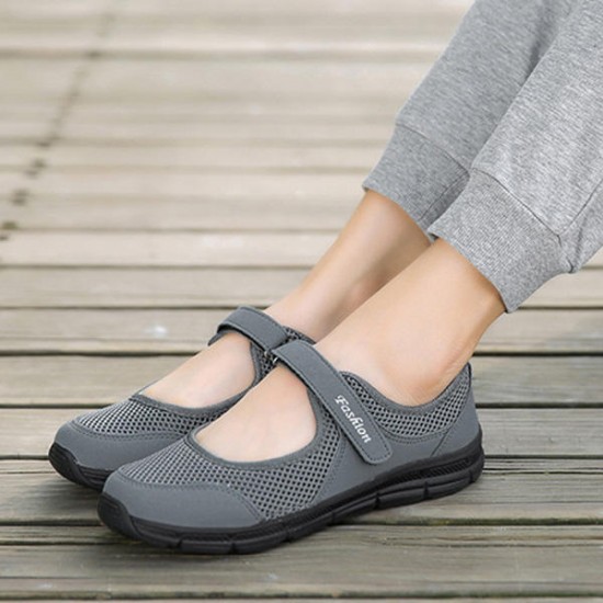 Casual Mesh Light Soft Sole Breathable Outdoor Sport Flats