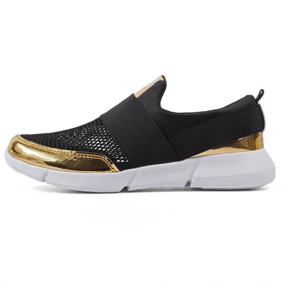 Hollow Out Breathable Sneakers Slip On Casual Shoes