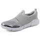 Hollow Out Breathable Sneakers Slip On Casual Shoes