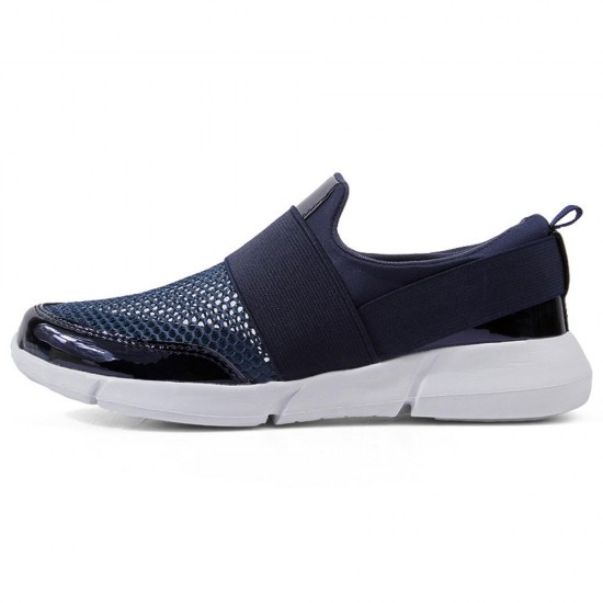 Hollow Out Breathable Sneakers Slip On Casual Shoes