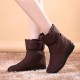 Big Size Women Winter Keep Warm Snow Waterproof Boots Cotton Boots Plush Warm Boots