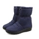 Big Size Women Winter Keep Warm Snow Waterproof Boots Cotton Boots Plush Warm Boots