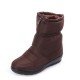 Big Size Women Winter Keep Warm Snow Waterproof Boots Cotton Boots Plush Warm Boots