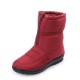 Big Size Women Winter Keep Warm Snow Waterproof Boots Cotton Boots Plush Warm Boots