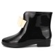 Bowknot Waterproof Slip On Ankle Rain Boots