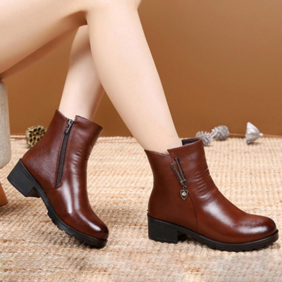 Casual Keep Warm Women Snow Ankle Boots