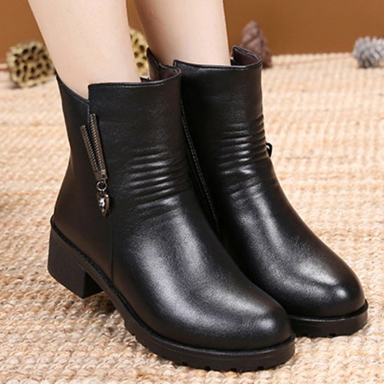 Casual Keep Warm Women Snow Ankle Boots