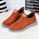 Slip On Casual Women Shoes Suede Warm Ankle Boots