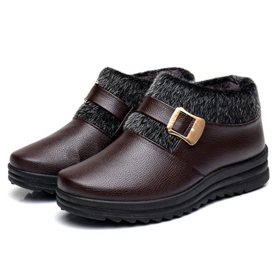 Womens Snow Boots Keep Warm Winter Casual Boots