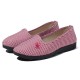 Casual Comfortable Breathable Slip On Flats Women Shoes