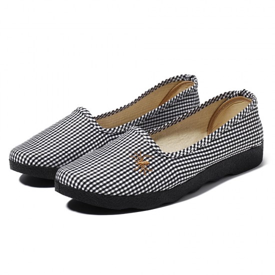 Casual Comfortable Breathable Slip On Flats Women Shoes