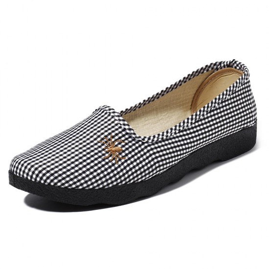 Casual Comfortable Breathable Slip On Flats Women Shoes