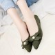 Pointed Toe Casual Ballet Slip On Flats