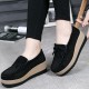 Hollow Out High Heel Casual Comfy Platforms Women Shoes