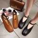 Women Casual Band Strappy Square Heel Pumps
