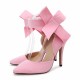 Women Fashion High Heel Suede Artificial Slip On Pointed Toe Thin Heel Pumps Shoes