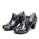 Women High Heel Shoes Rain Boots Waterproof Soft Comfortable Pump