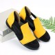 Beaded Breathable Elastic Soft Sole Leather Sandals