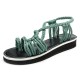 Bohemia Bandage Slip On Women Flat Sandals Shoes