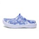Floral Printing Hollow Out Breathable Casual Shoes