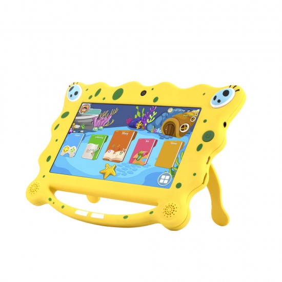 Ainol 7C08 RK3126C Quad Core 1.3GHz 1G RAM 8G Android 8.1 OS 7 Inch Children Kid Tablet-Yellow