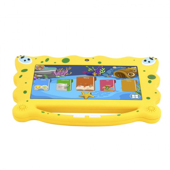 Ainol 7C08 RK3126C Quad Core 1.3GHz 1G RAM 8G Android 8.1 OS 7 Inch Children Kid Tablet-Yellow