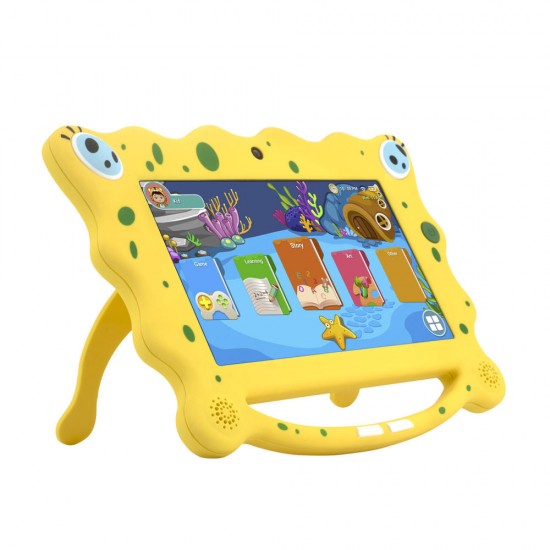 Ainol 7C08 RK3126C Quad Core 1.3GHz 1G RAM 8G Android 8.1 OS 7 Inch Children Kid Tablet-Yellow