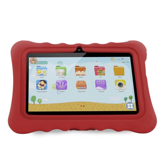 Ainol Q88 RK3126C 1.3GHz 1GB RAM 16G Android 7.1 OS Kid Tablet-Red