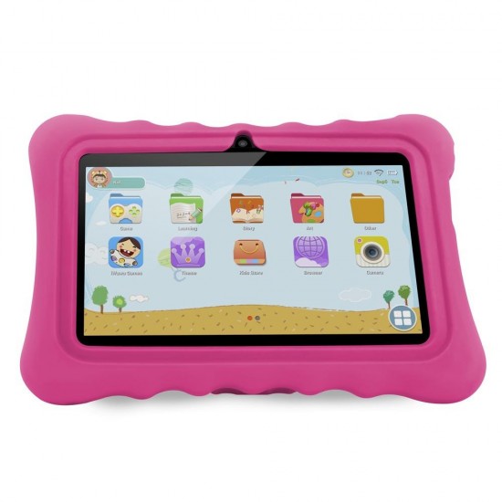 Ainol Q88 RK3126C 1.3GHz 1GB RAM 16GB Android 7.1 OS Kid Tablet-Pink